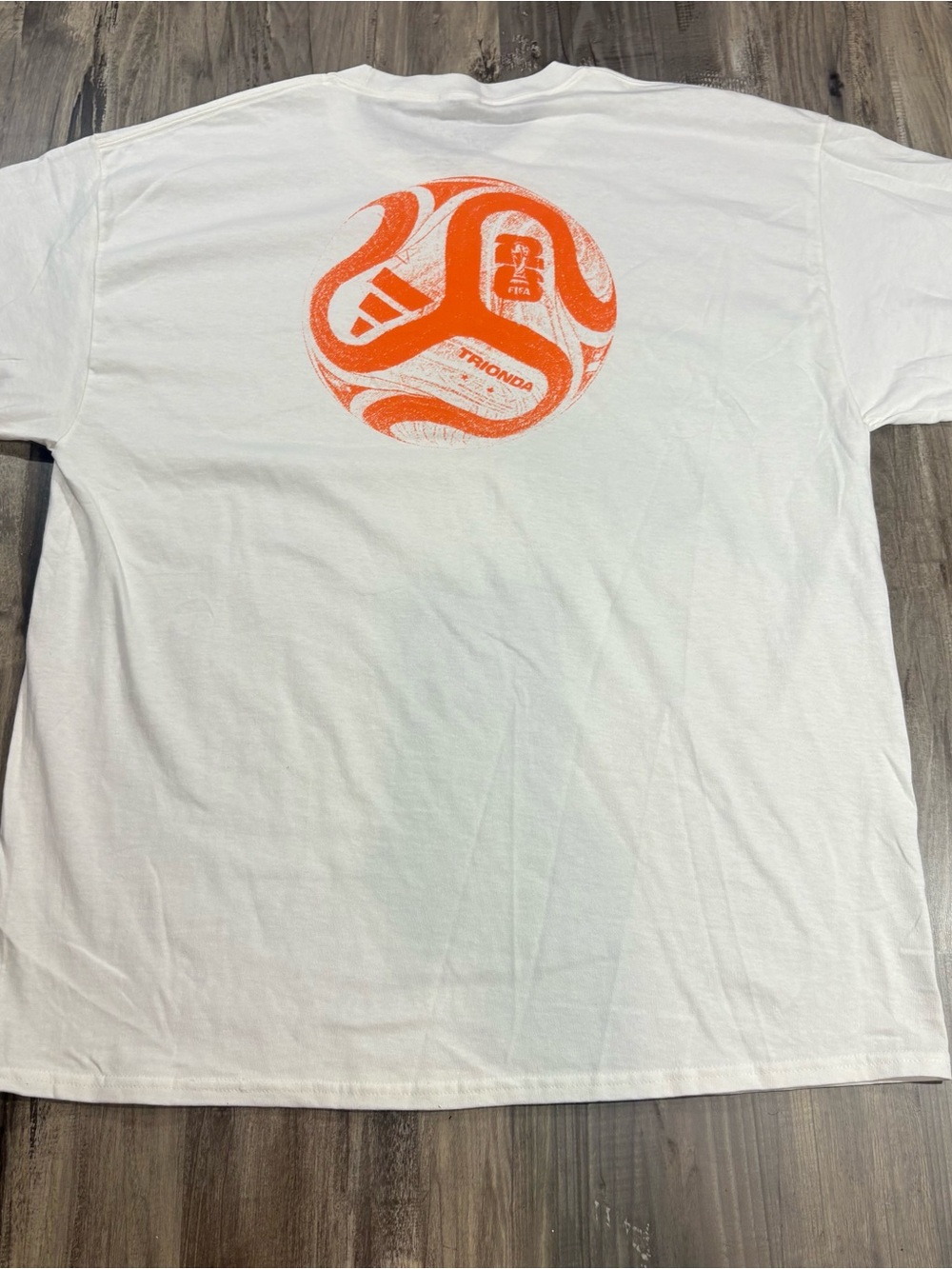 FIFA 2026 Soccer Futbol Home Depot Official Sponsor White Promotional shirt XL